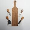 Marble/ Wood Board + Knife Set