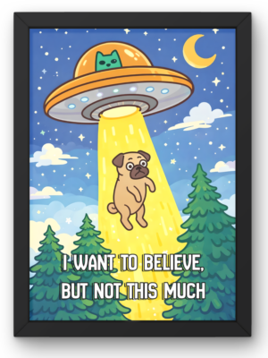I want to believe